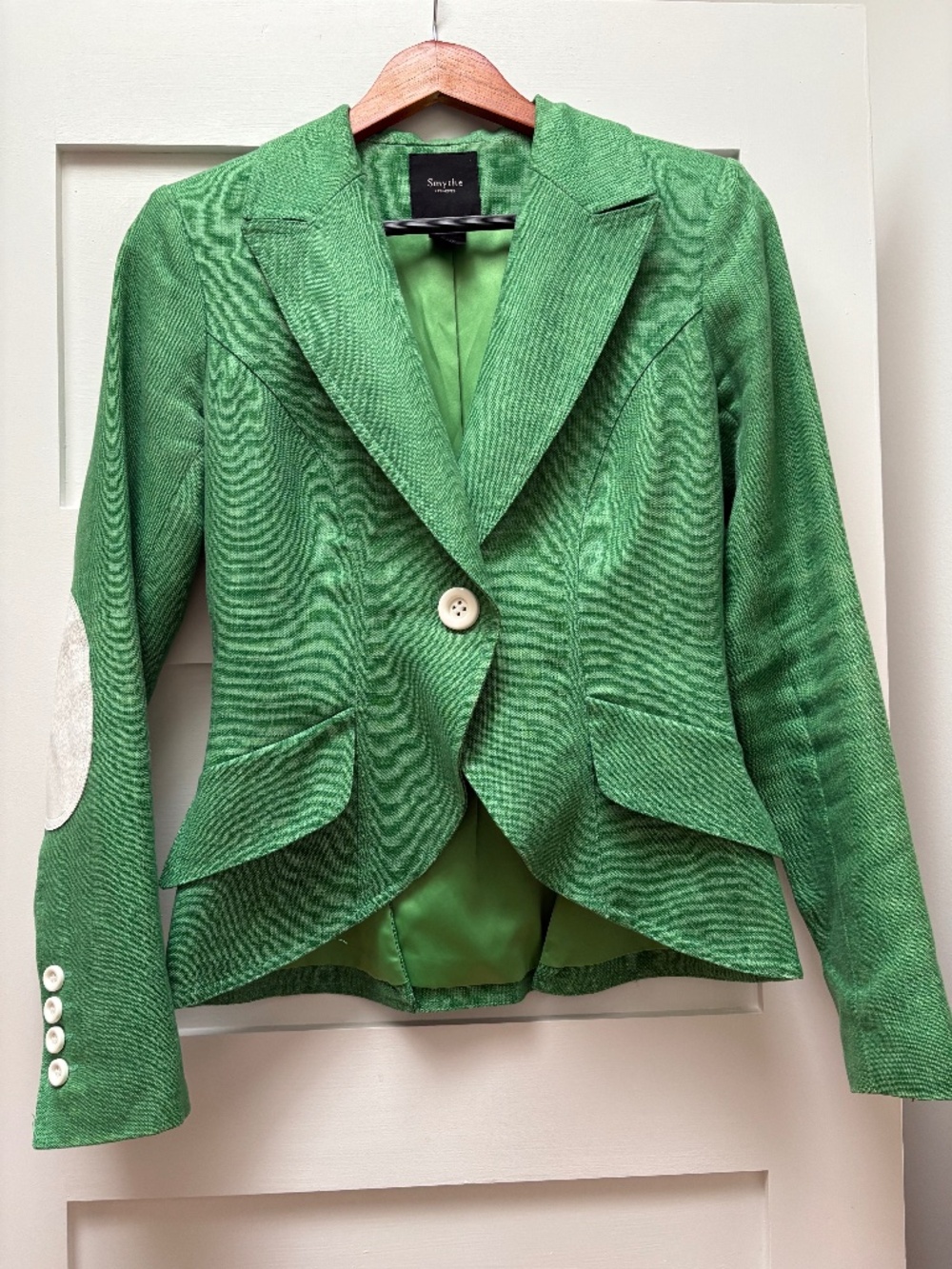 Smythe Blazer Kelly Green Size 4 - Picture 1 of 3